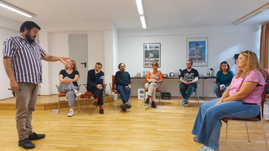 Telling Personal Stories - ein Workshop mit Sahand Sahebdivani